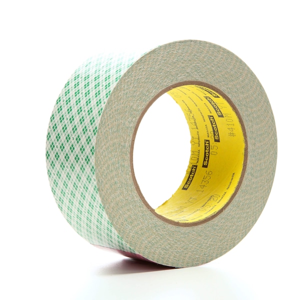 Two Sided Masking Tape, 2"x36yd., Wh, PK24, 2" W x 36 yds L, Off White, 24 PK